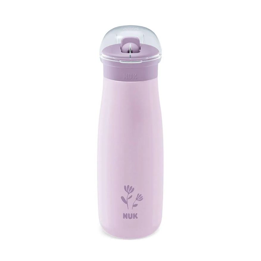 Nuk Copo de Treinamento Infantil Mini-Me Flip Inox Lilás