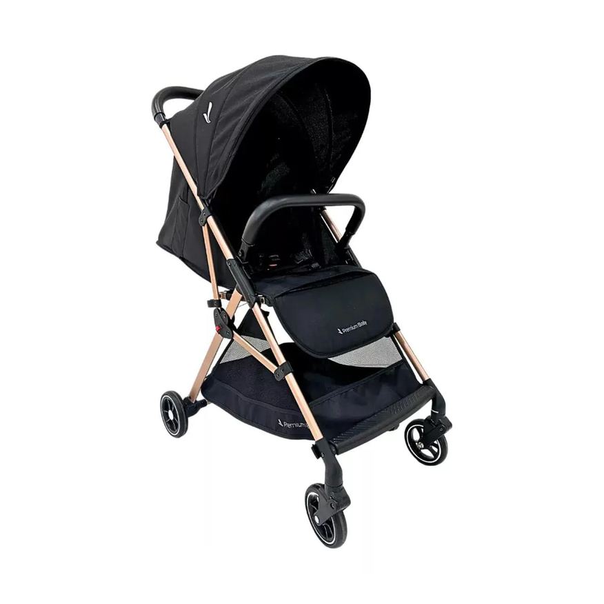 Premium Baby Carrinho de Bebê Passeio Compacto Zurich Pt/Gd