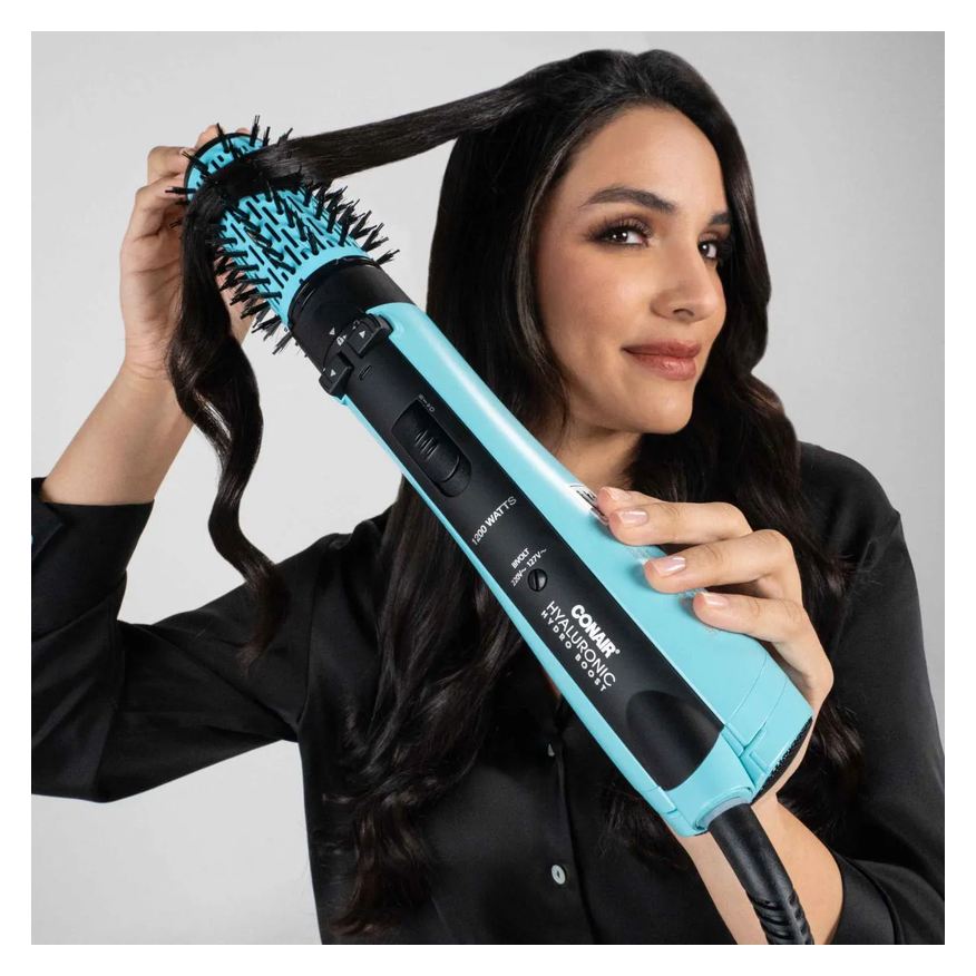 Secadora Escova Rotativa Rotating Hyaluronic Conair Nd Bivolt