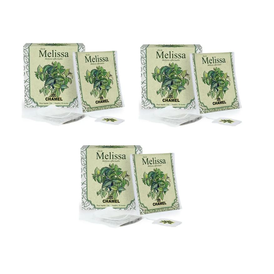 Chamel Kit 03 Chá de Melissa com 10 Sachês 13g