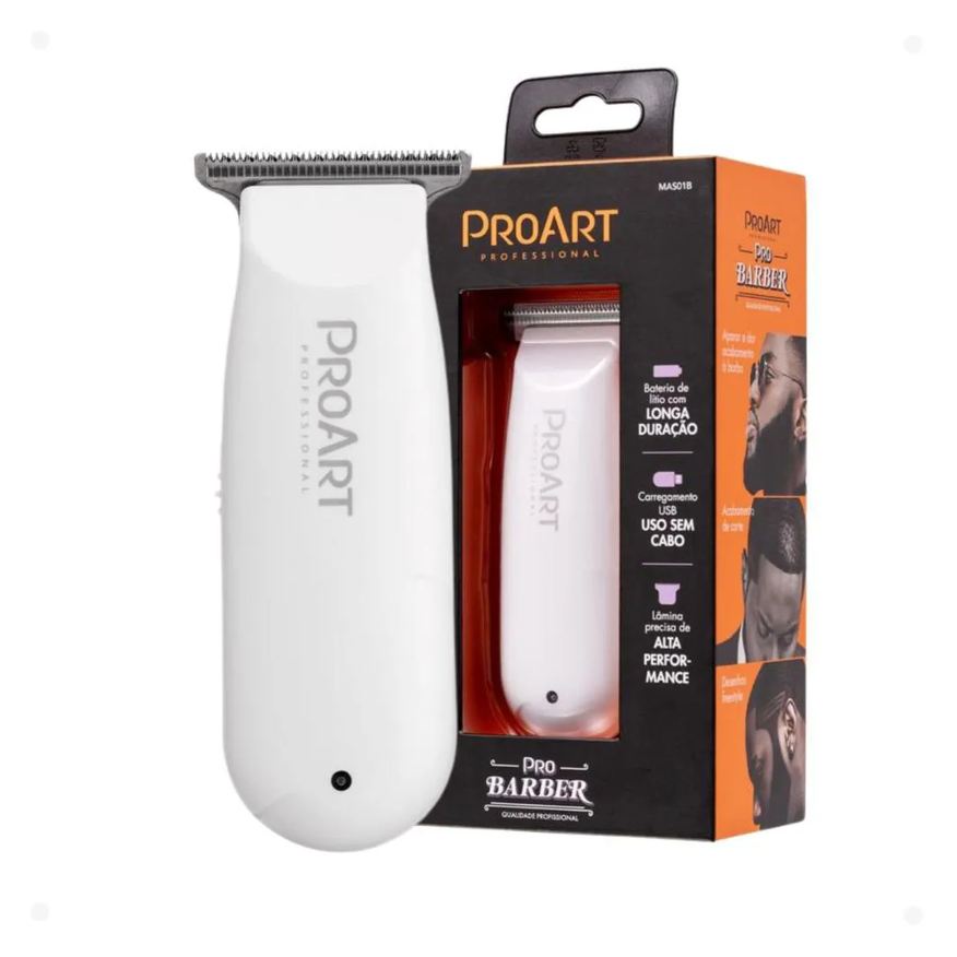 de Máquina Acabamento Proart Probarber Branca Mas01b