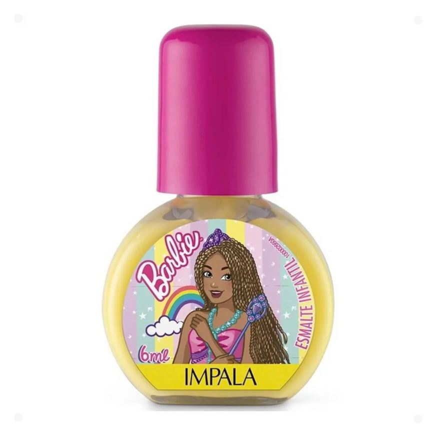 Impala Esmalte Infantil Barbie Além do Arco-íris 6ml