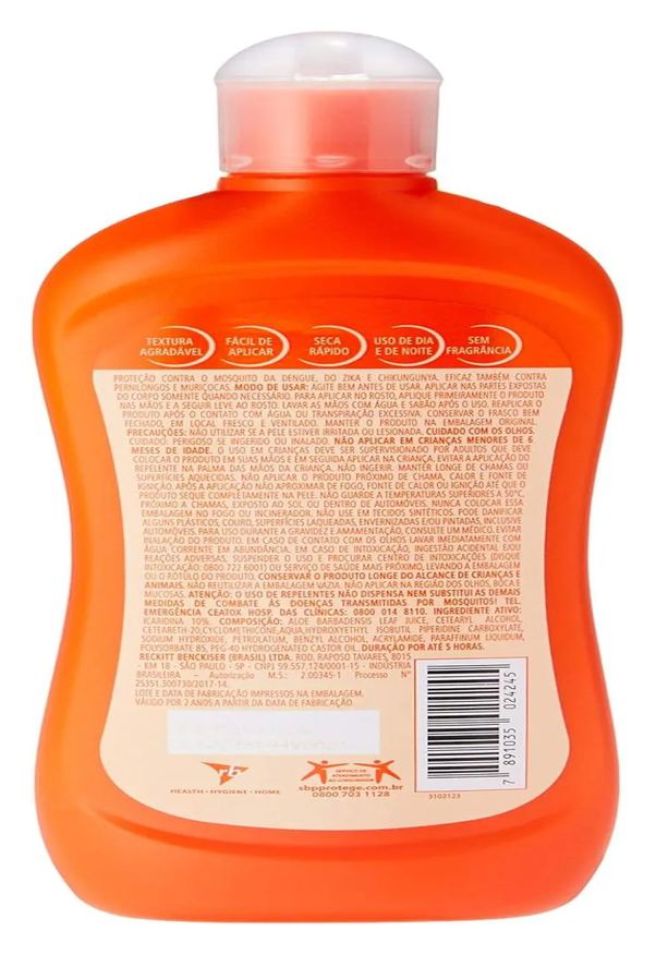 Sbp Repelente Advanced Loção Com Icaridina - 175ml