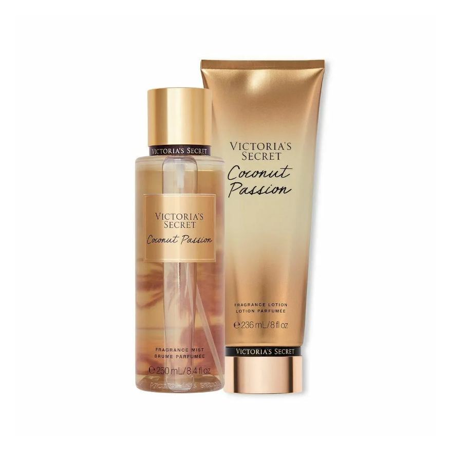 Victoria's Secret KIT COCONUT PASSION BODY SPLASH + CREME VICTóRIA'S SECRET - COCONUT PASSION