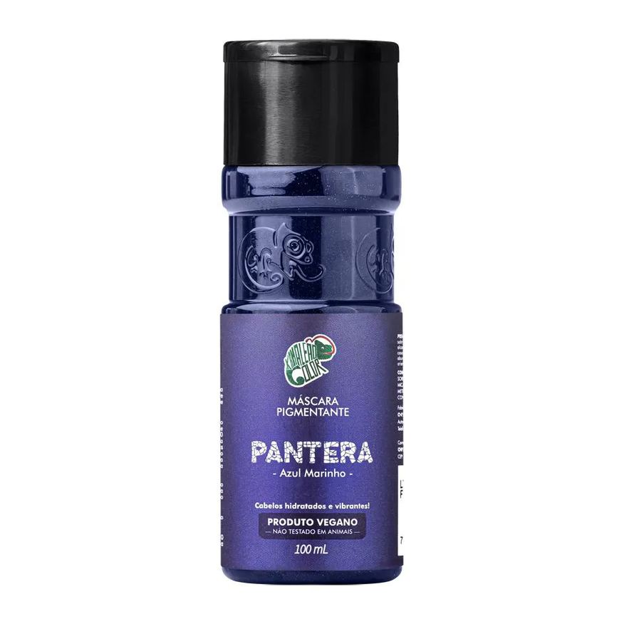 Kamaleão Color Máscara Tonalizante Pantera Azul Marinho Kamaleão 100ml