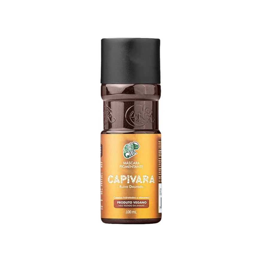 Kamaleão Color Máscara Tonalizante Capivara Ruivo Dourado 100ml