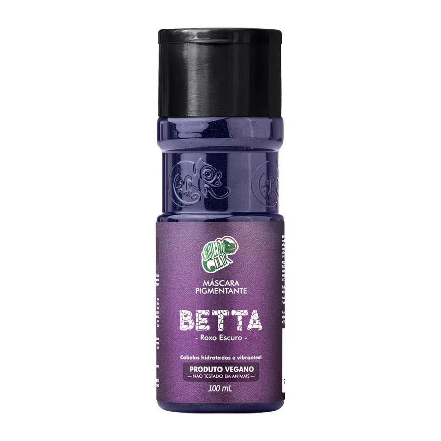 Kamaleão Color Máscara Tonalizante Betta Roxo Escuro 100ml