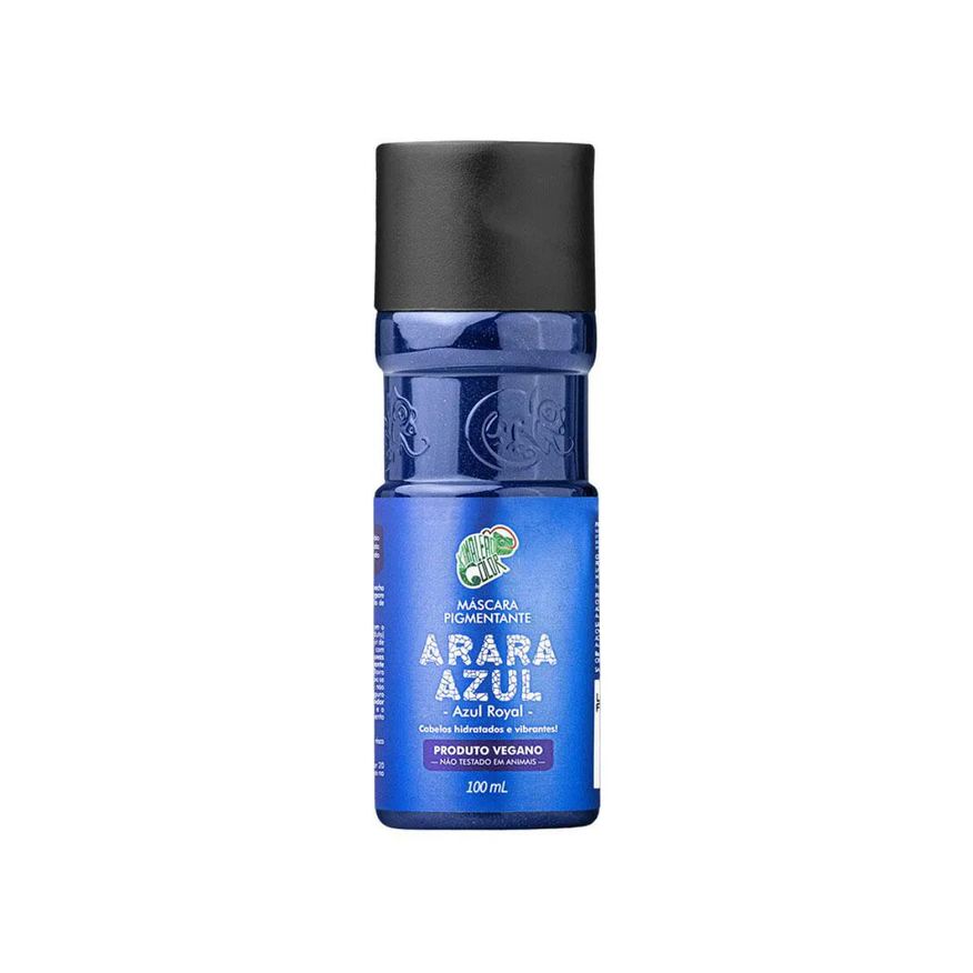 Kamaleão Color Máscara Pigmentante Tonalizante Arara Azul Azul Royal 100ml