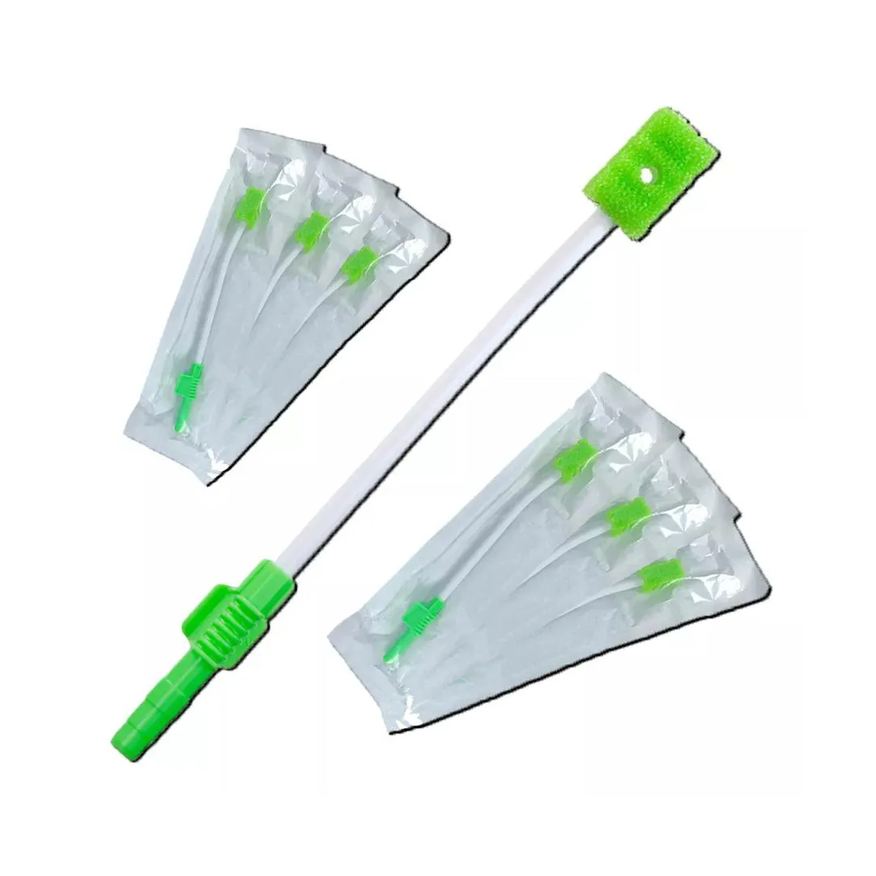 Kolplast Swab para Higiene Oral com Sucção Kit 10 unidades
