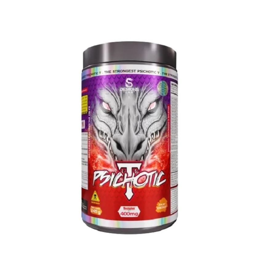 Demons Lab Psichotic T (245g) - Sabor: Fruit Energy