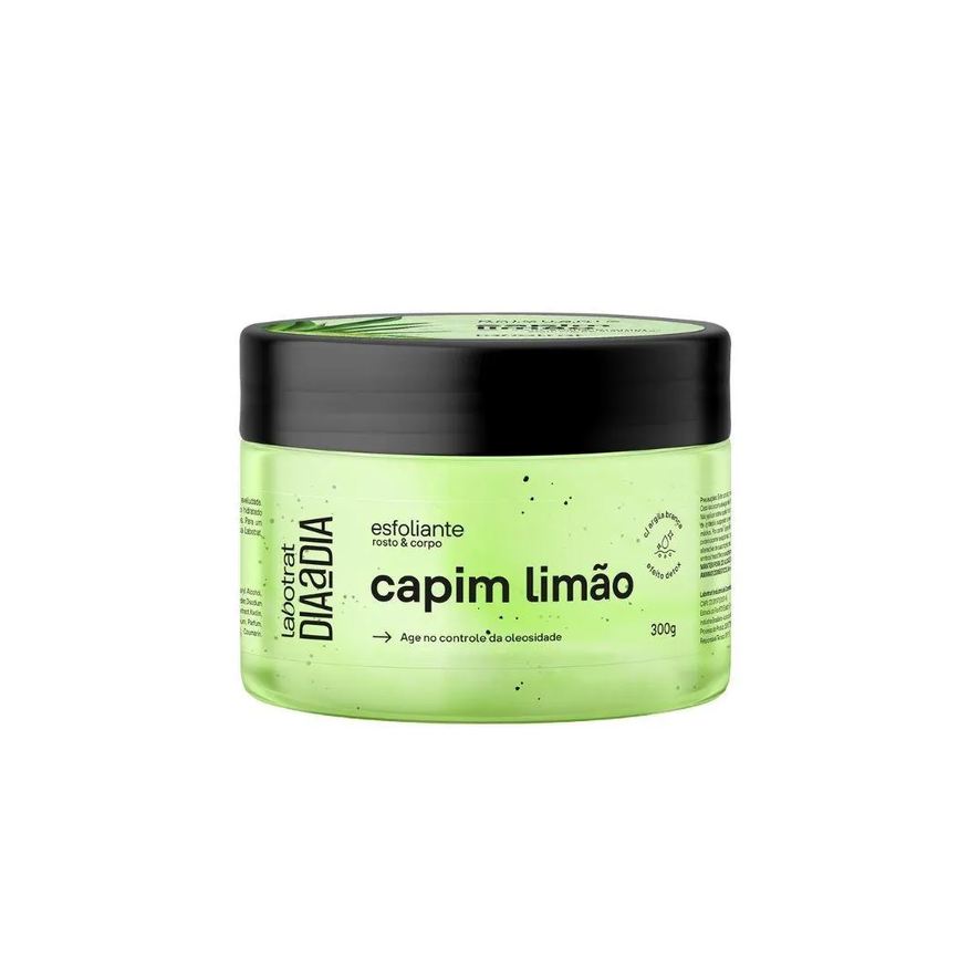 Labotrat Esfoliante Rosto e Corpo Capim-limão Dia a Dia 300g