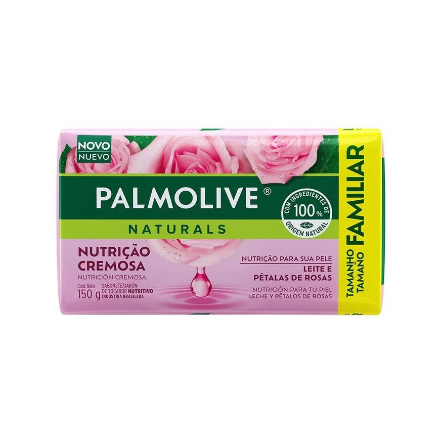 Palmolive Sabonete Naturals Hidrata e Perfuma 150g Embalagem com 12 unidades