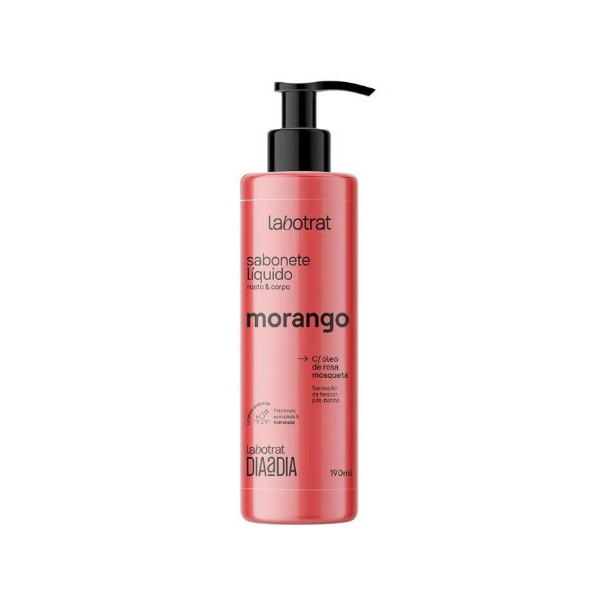 Labotrat Sabonete Líquido Morango Dia a Dia 190ml
