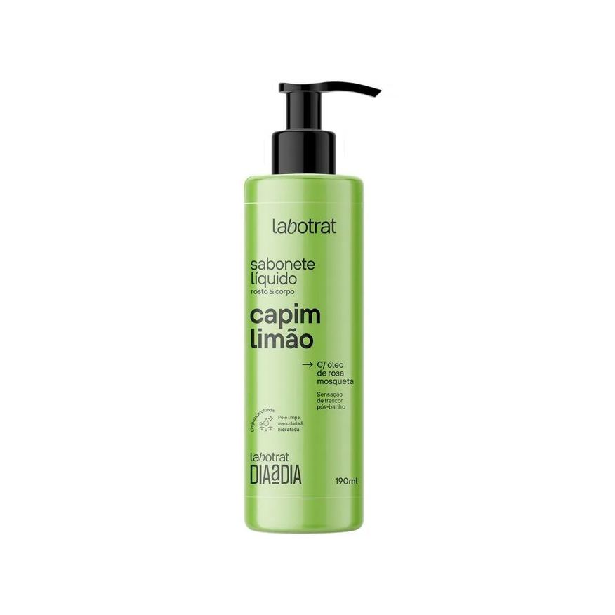 Labotrat Sabonete Líquido Capim-limão Dia a Dia 190ml