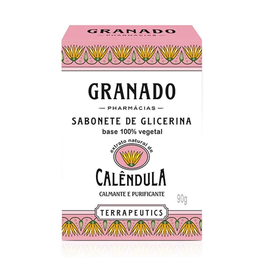 Granado Sabonete Glicerina e Calendula 90g Embalagem com 12 unidades