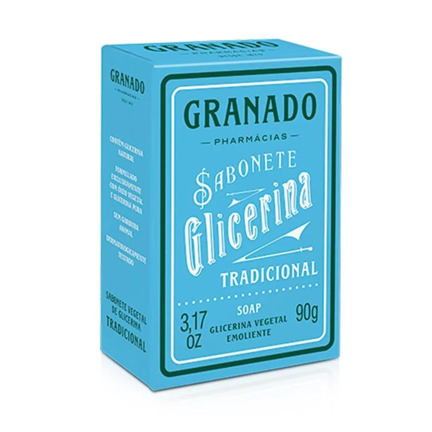 Granado Sabonete Glicerina 90g Embalagem com 12 unidades
