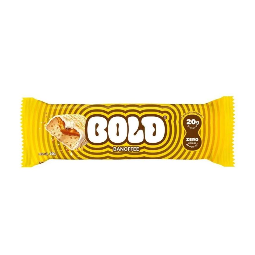 Bold Bar (60g) - Sabor: Banoffee.