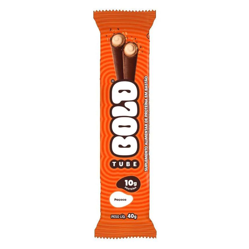 Bold Tube Paçoca Bold Snacks 40g