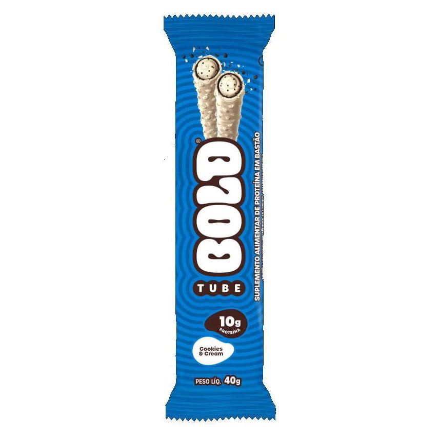 Bold Tube Cookies &amp; Cream Bold Snacks 40g