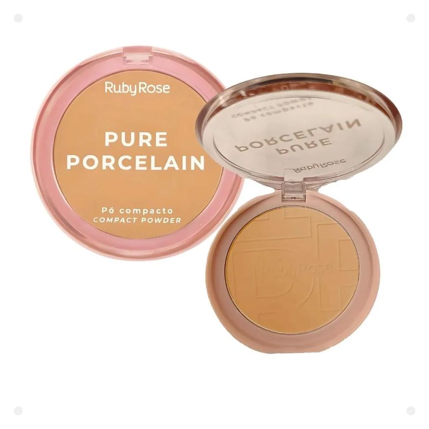 Ruby Rose Pó Compacto Pure Porcelain P40 Hbm401-4