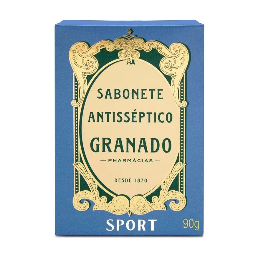 Granado Sabonete Antisséptico Sport 90g Embalagem com 12 unidades
