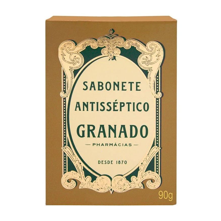 Granado Sabonete Antisséptico Tradicional 90g Embalagem com 12 unidades