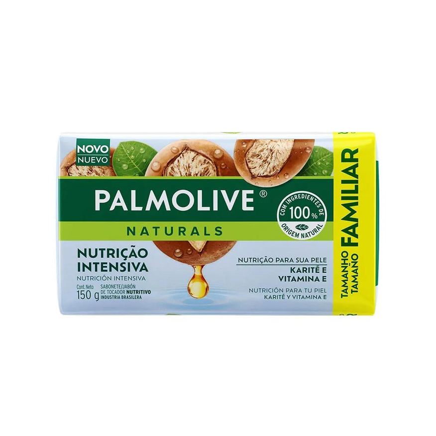 Palmolive Sabonete Naturals Hidratação Intensiva 150g Embalagem com 12 unidades
