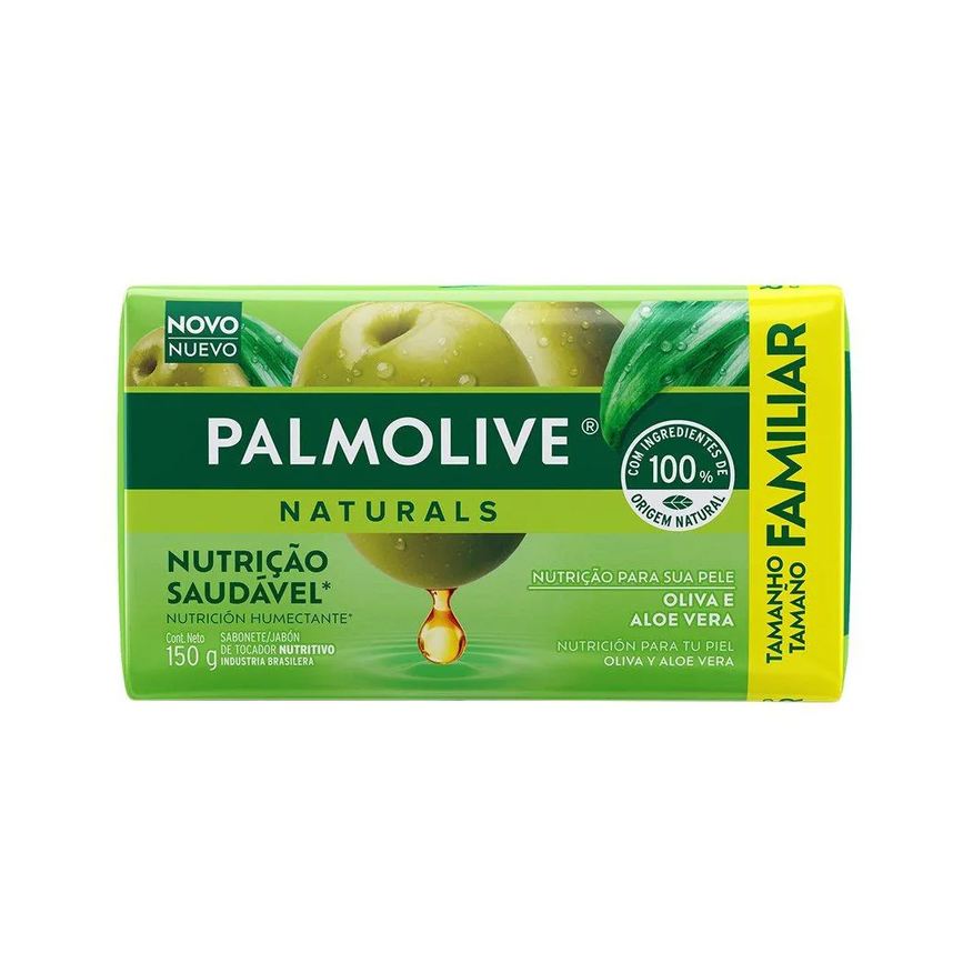 Palmolive Sabonete Naturals Hidratação Saudável 150g Embalagem com 12 unidades
