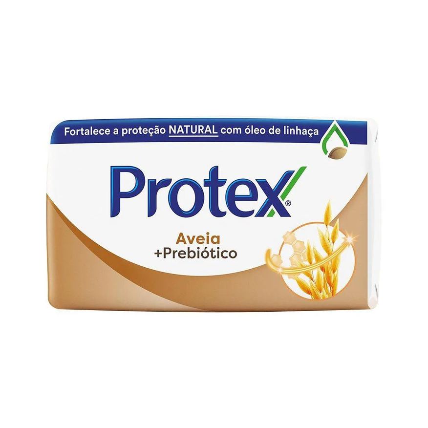 Protex Sabonete Aveia Antibacteriano 85g Embalagem com 12 unidades