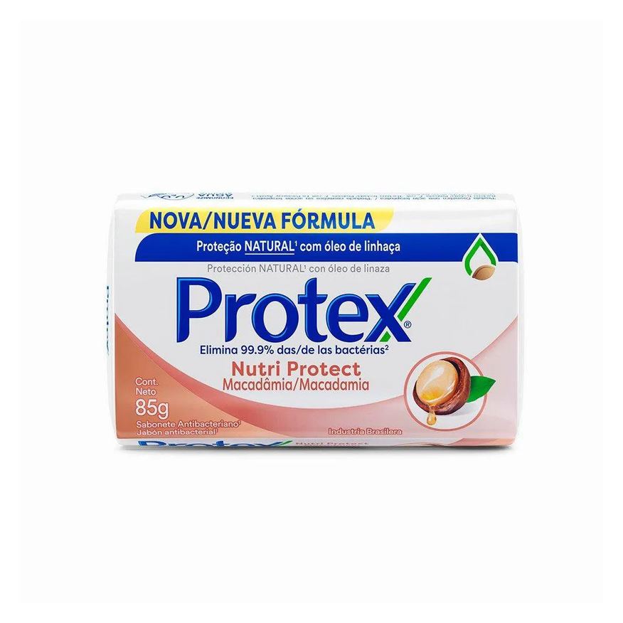 Protex Sabonete Macadâmia Antibacteriano 85g Embalagem com 12 unidades