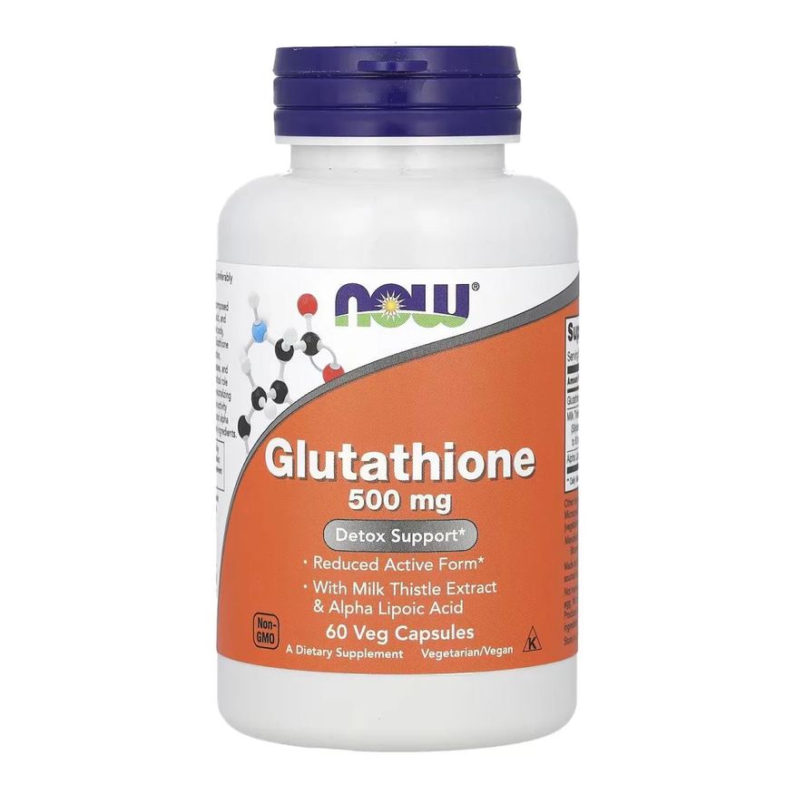Now Foods Glutationa 500mg 60 Capsulas