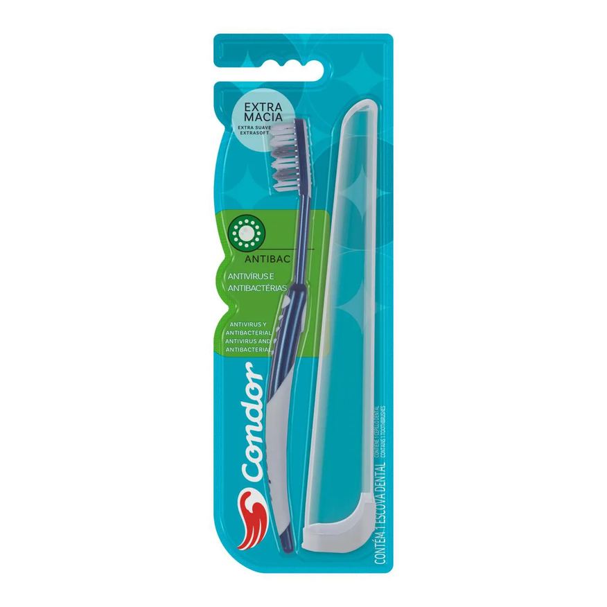 Condor Escova Dental Extramacia Antibac Cabeça M