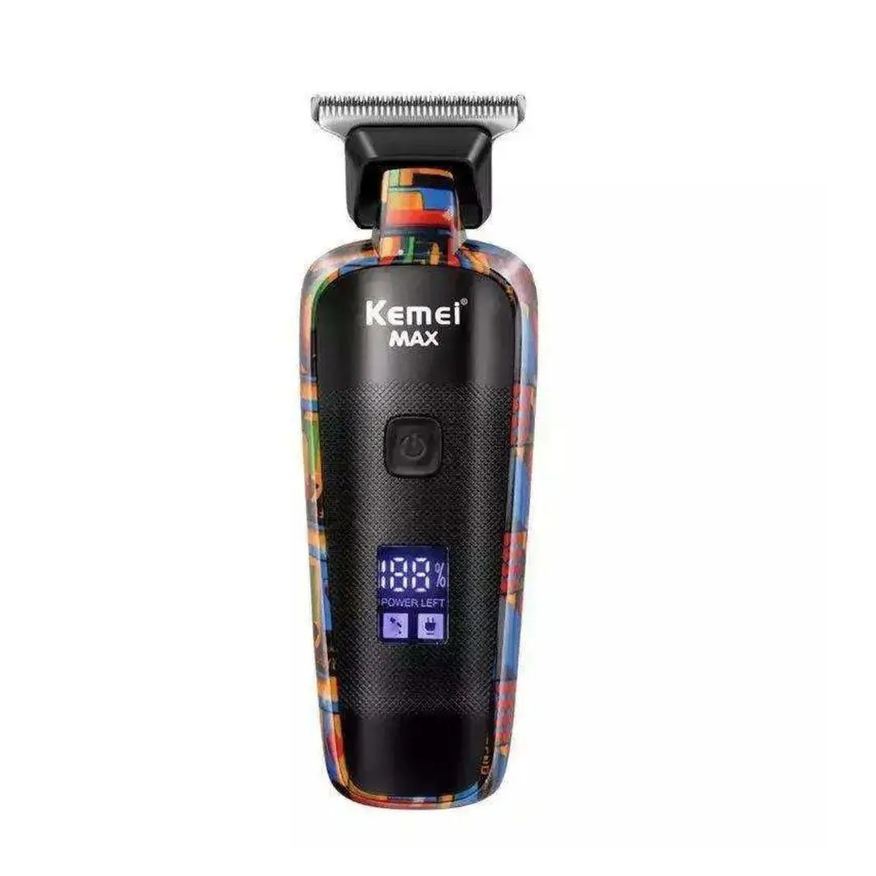 Kemei Aparador de Cabelo Max5090 para Homens Barba Máquina de Corte Barbeador Elétrico