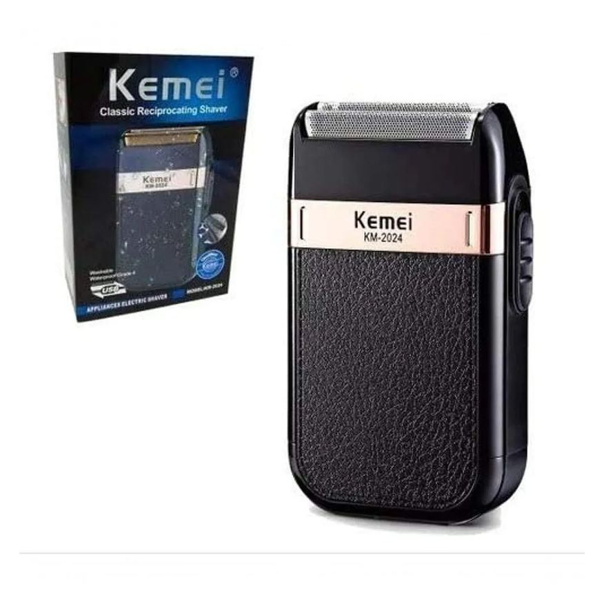 Kemei Maquina Barbeador Shaver Km-2024 Bivolt Original Top