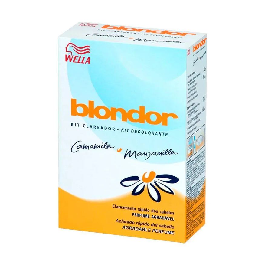 Blondor Kit Clareador de Cabelos Camomila e Manzanilla