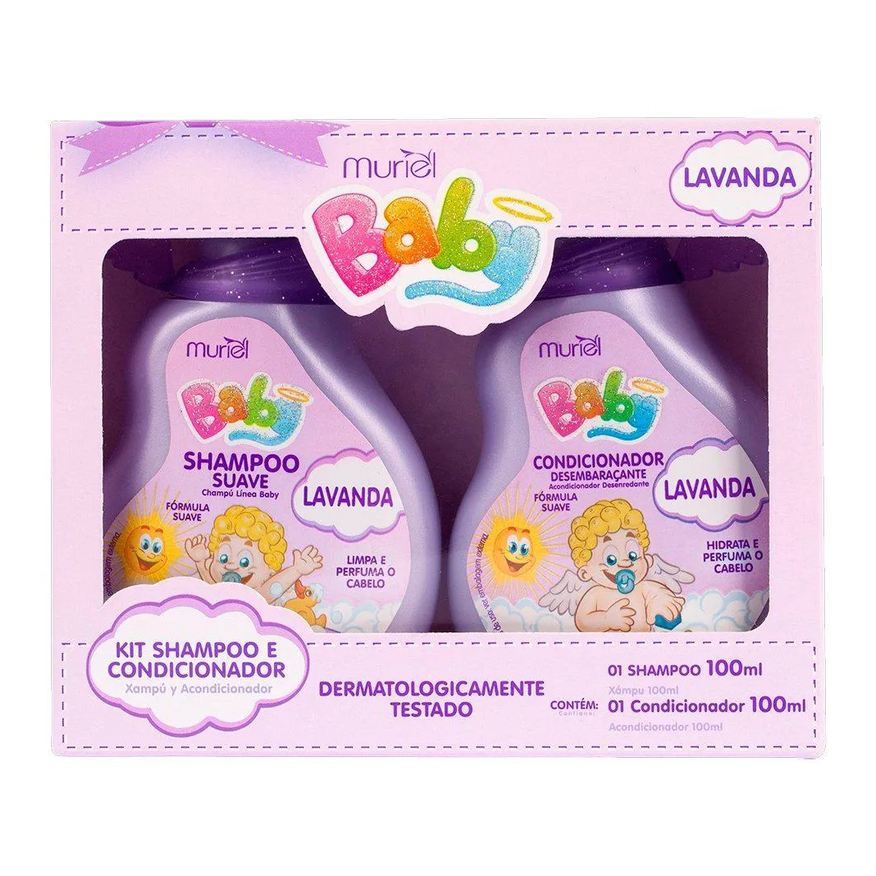 Muriel Shampoo + Condicionador Baby Lavanda 100ml