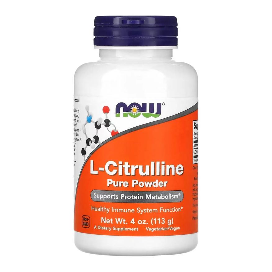 Now Foods Citrulina Pure Powder 113g em Pó - Now Foods3