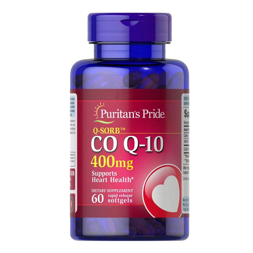 Puritans Pride Coenzima Q10 400mg 60 Softgels