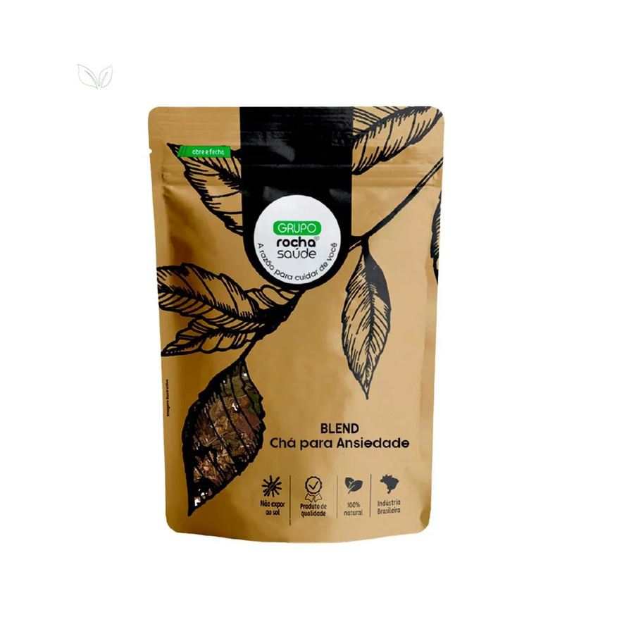 Grupo Rocha Saúde Blend Chá para Ansiedade 100% Natural 30g
