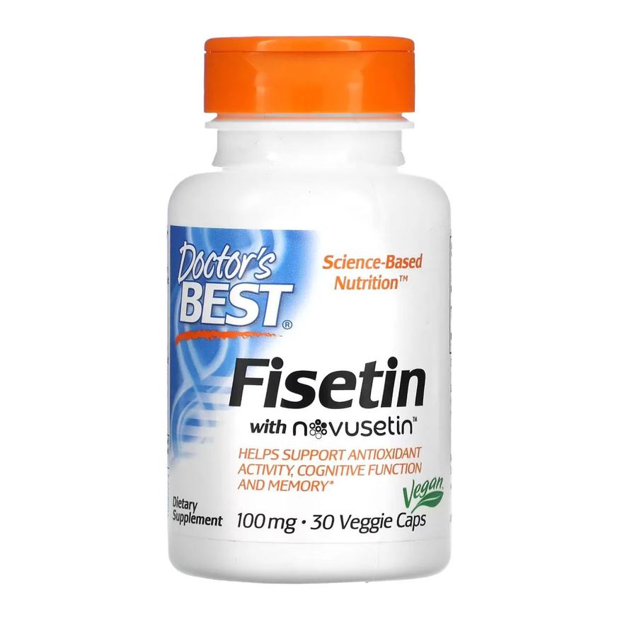 Doctor's Best Fisetina Novusetina 100mg 30 Capsulas