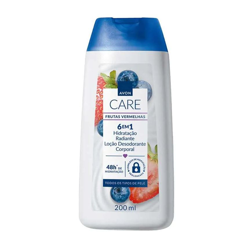 Avon Care Frutas Vermelhas Locao Hidratante Corporal 200ml
