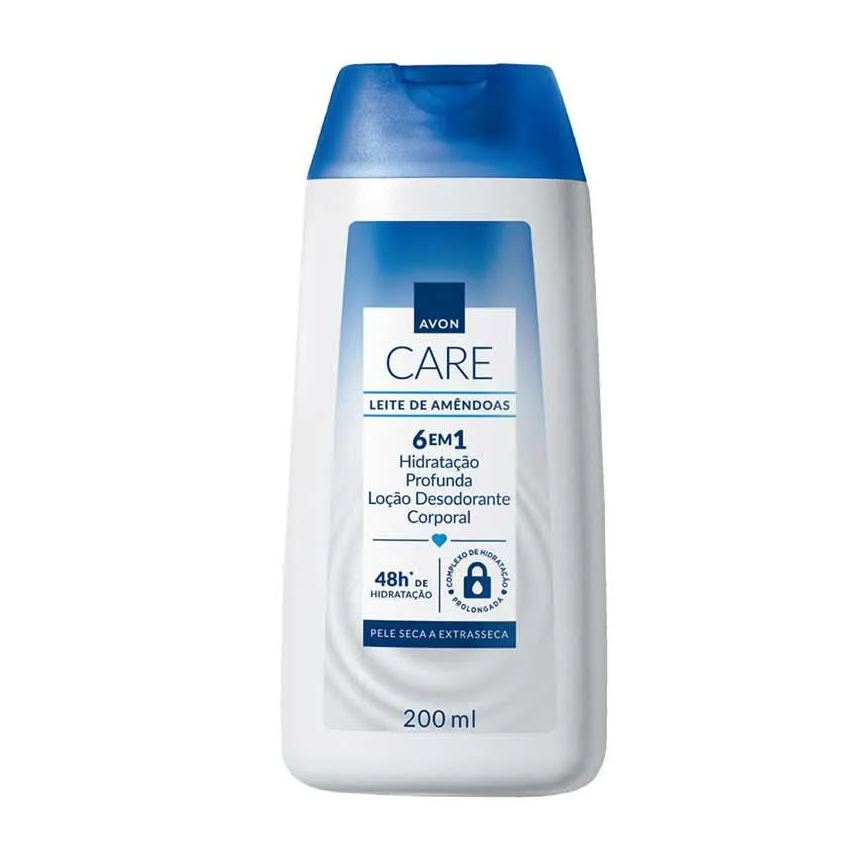Avon Care Leite de Amendoas Locao Hidratante Corporal 200ml