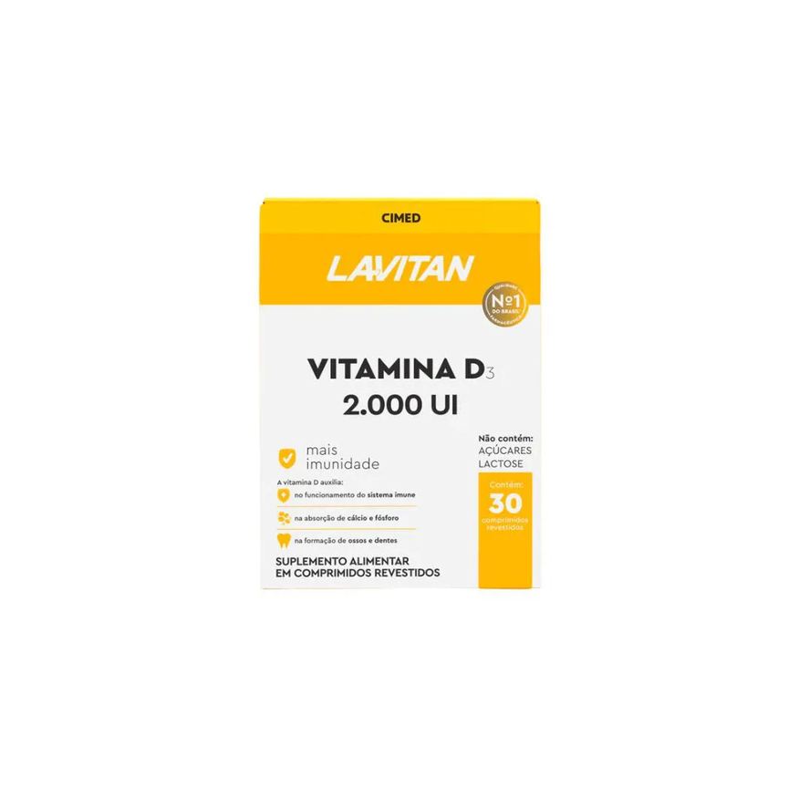 Cimed Lavitan Vitamina D 2.000ui - 30 Cpr