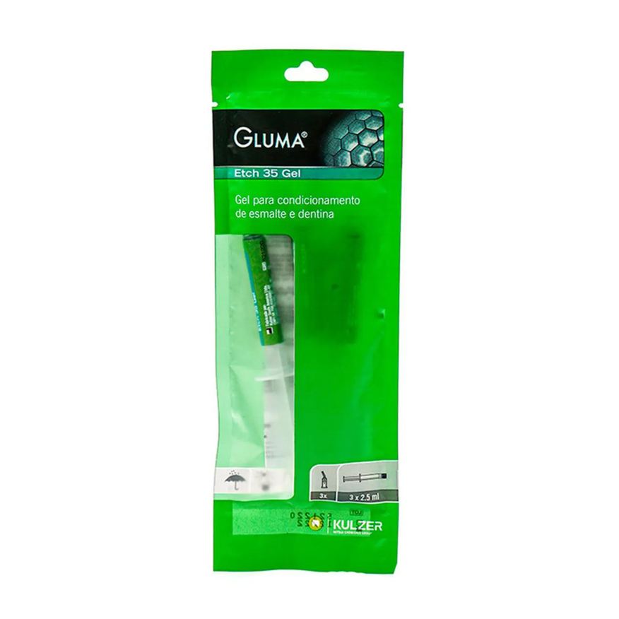 Kulzer Condicionador Ácido Fosfórico Gluma Etch 35% 3x2,5ml