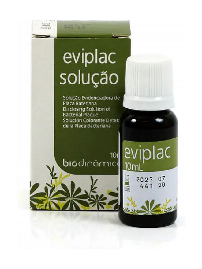 Biodinamica Evidenciador de Placa Eviplac Líquido 10ml - Biodinâmica