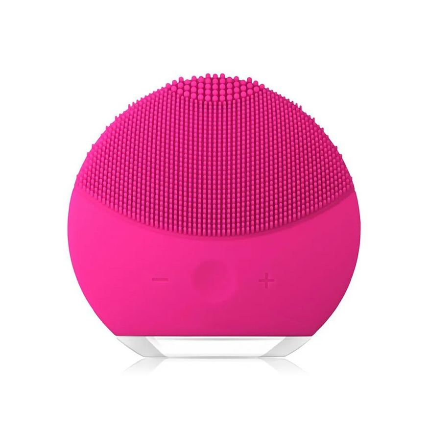 Smart Bracelet Esponja Elétrica Massageadora para Limpeza Facial e de Pele - Forclean - Rosa Shock