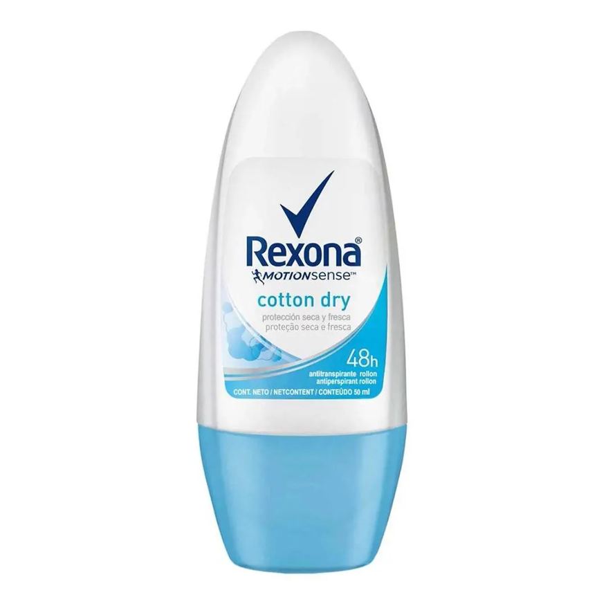 Rexona Desodorante Roll On Cotton Feminino 50g