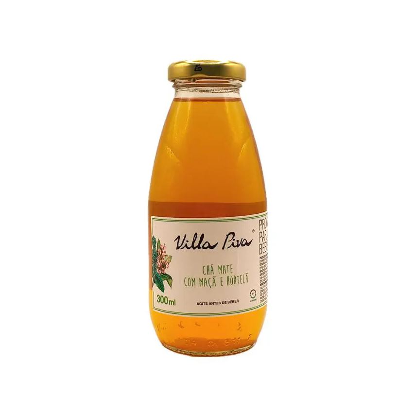 Villa Piva Chá Mate com Hortelã Sem Açúcar 300ml