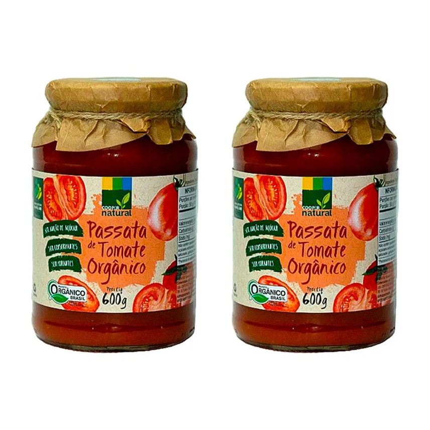 Coopernatural Kit 2x: Passata Orgânica 600g