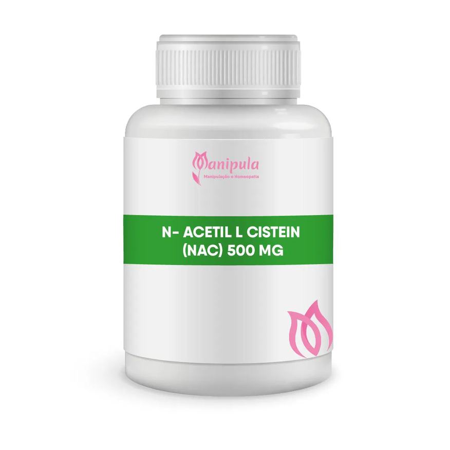 Manipula N-acetil Cisteina (nac) 500mg com 30 Doses